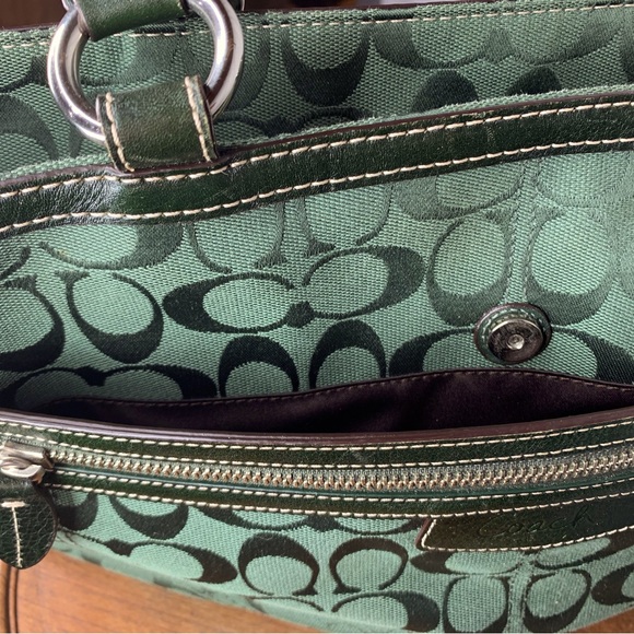 Coach Handbag & Matching Wallet - Picture 3 of 11